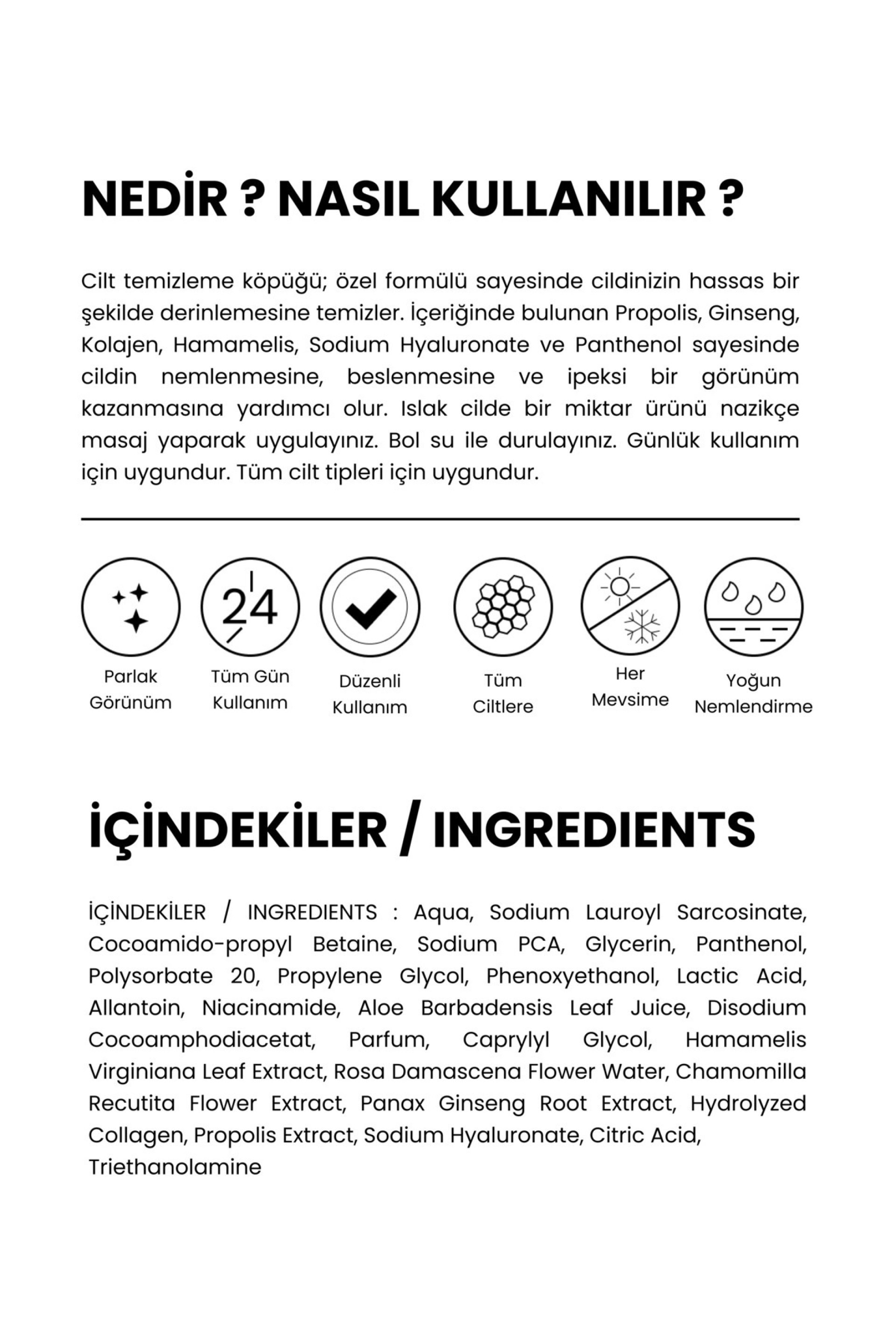 Temizleyici Köpük