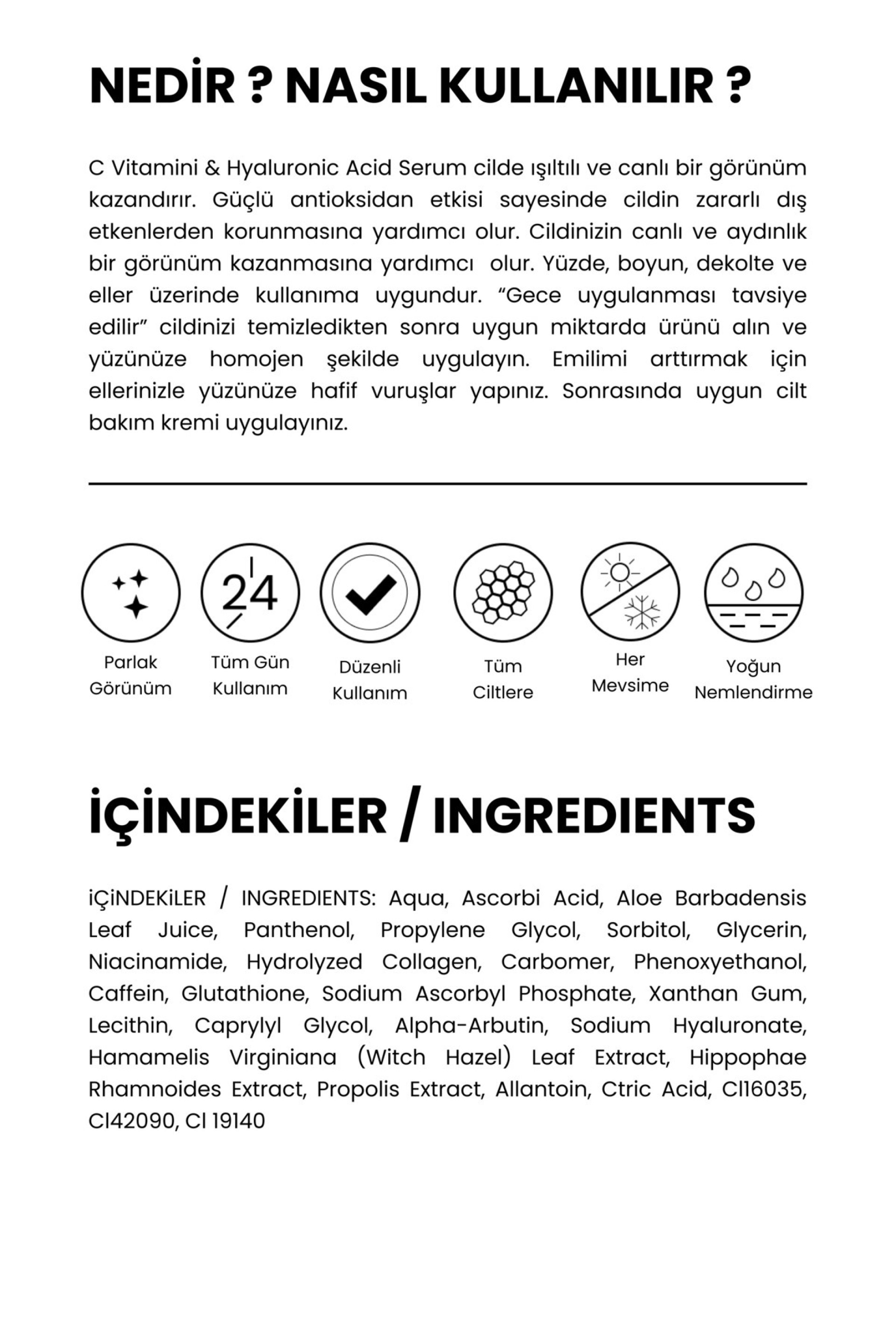 C Vitamin Lipozomal Serum
