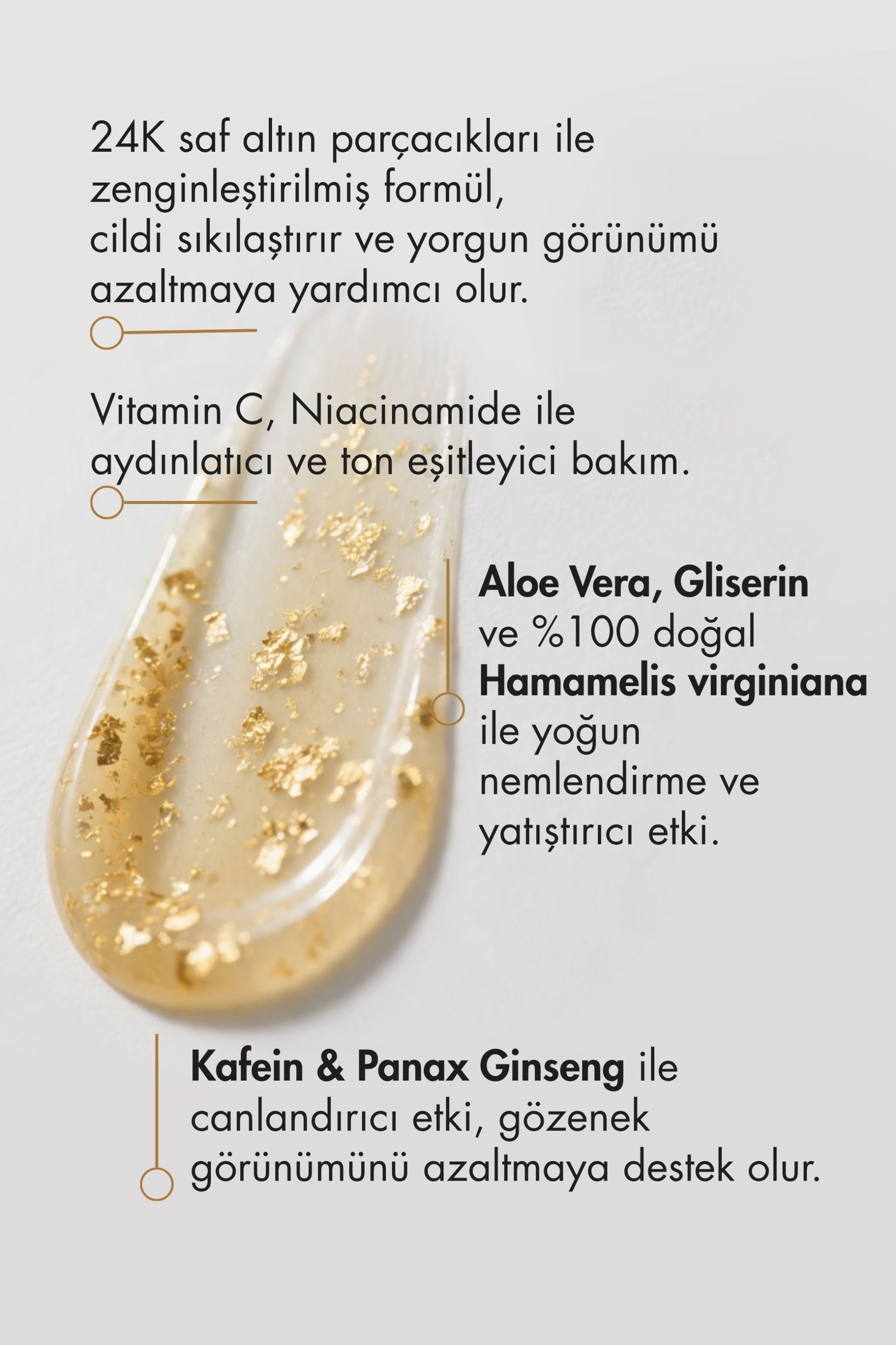 24K Altın Tonik