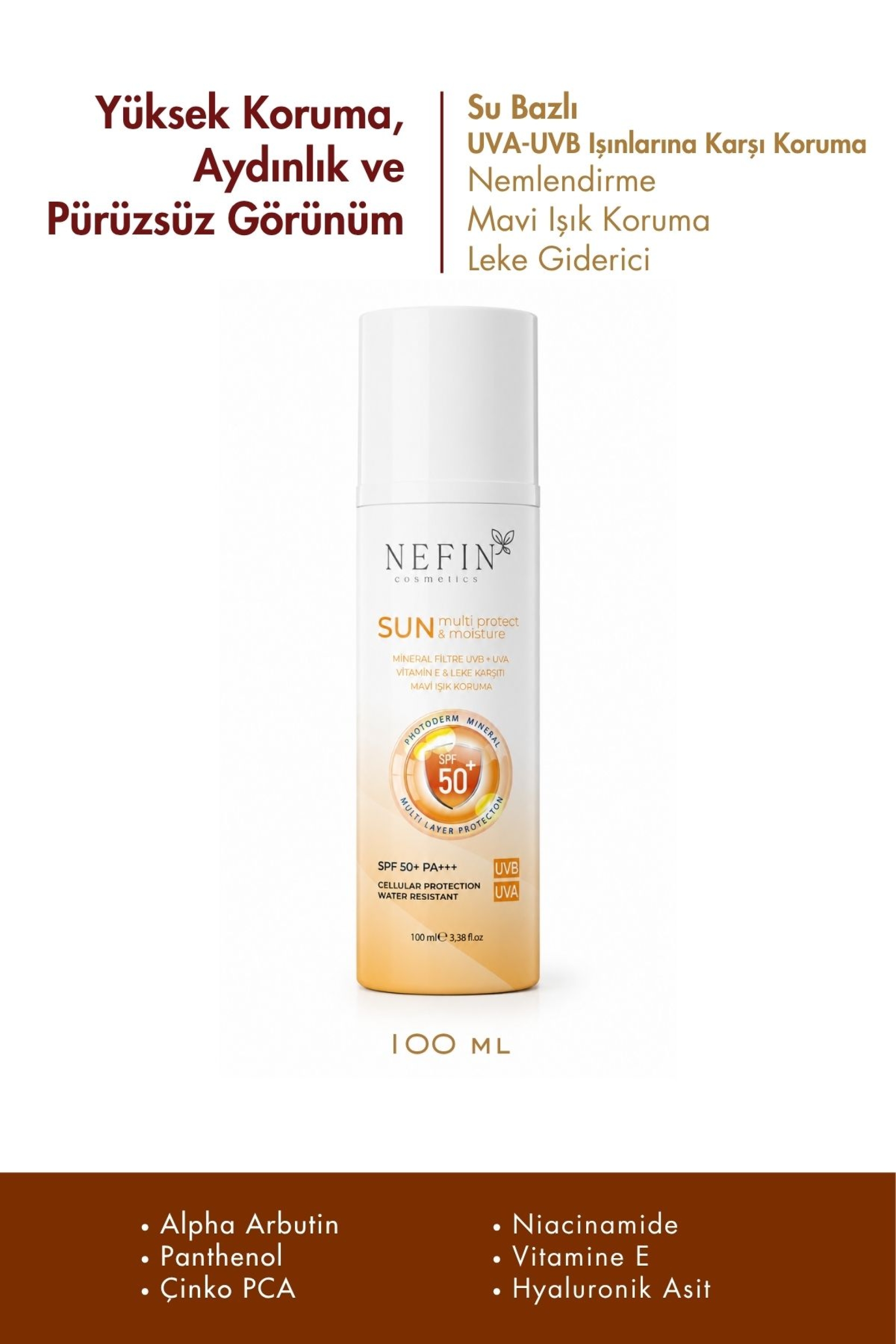 Aktif Güneş Kremi SPF 50+